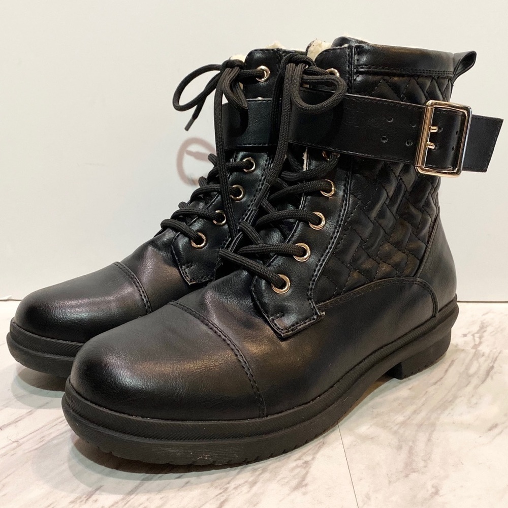 New! Call It Spring Cheia Faux Fur Lined Boot 7